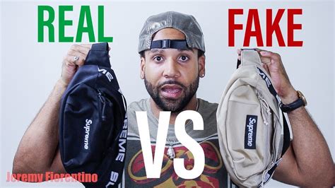 waist bag supreme real vs fake|authentic supreme vs faux.